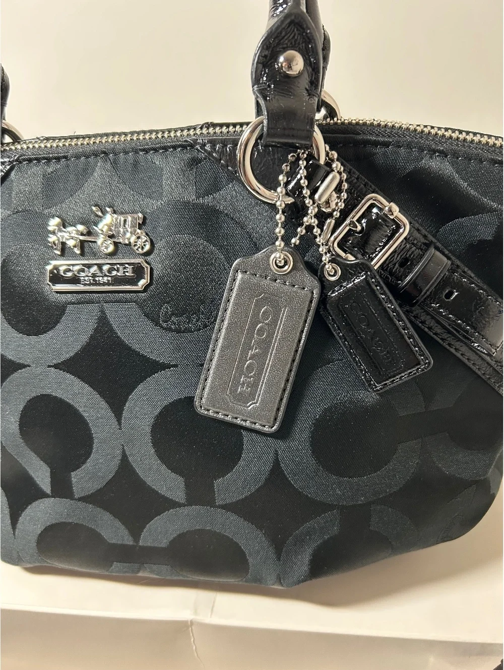 Coach satchel bag